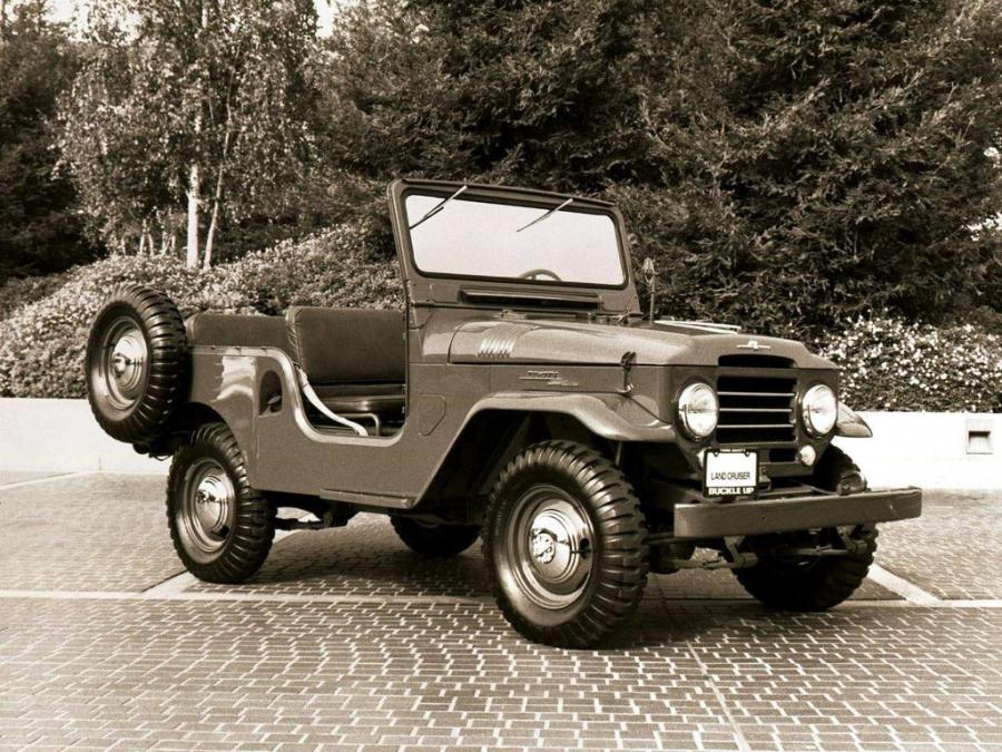 Toyota Land Cruiser 20 Canvas Top '1957